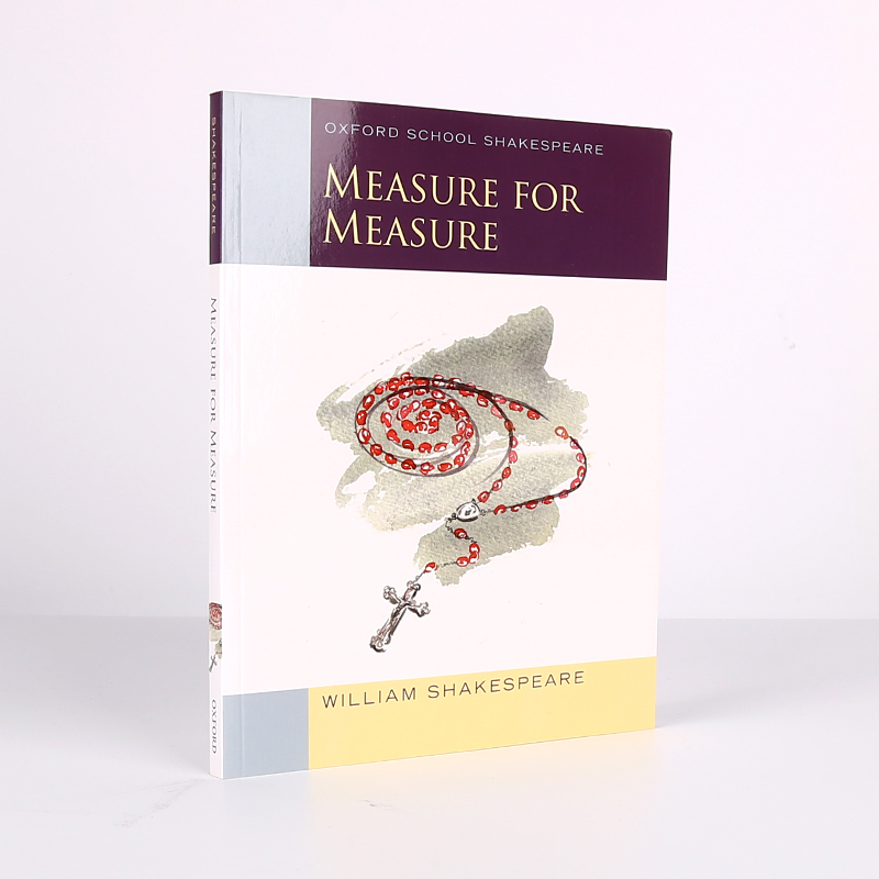 莎士比亚经典牛津研读版 一报还一报 Oxford School Shakespeare: Measure for Measure 英文原版书籍 - 图0