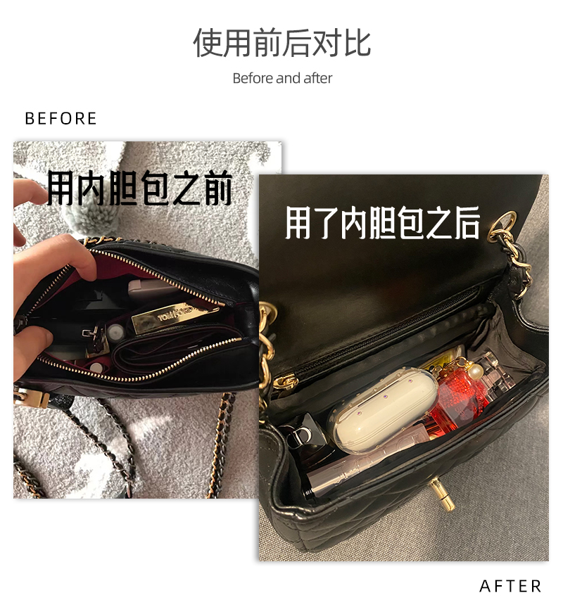 LUXHZ适用于Loro Piana Extra Pocket双肩包高级绸缎面料内胆包 - 图1