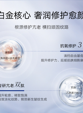 PLIFT奢宠焕颜白金面霜紧致提亮肤色舒缓修护抗初老油霜50g