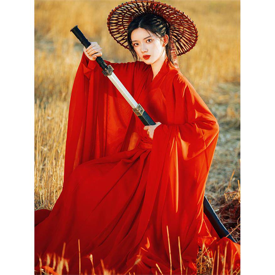 Original Hanfu Women 2026 New Red