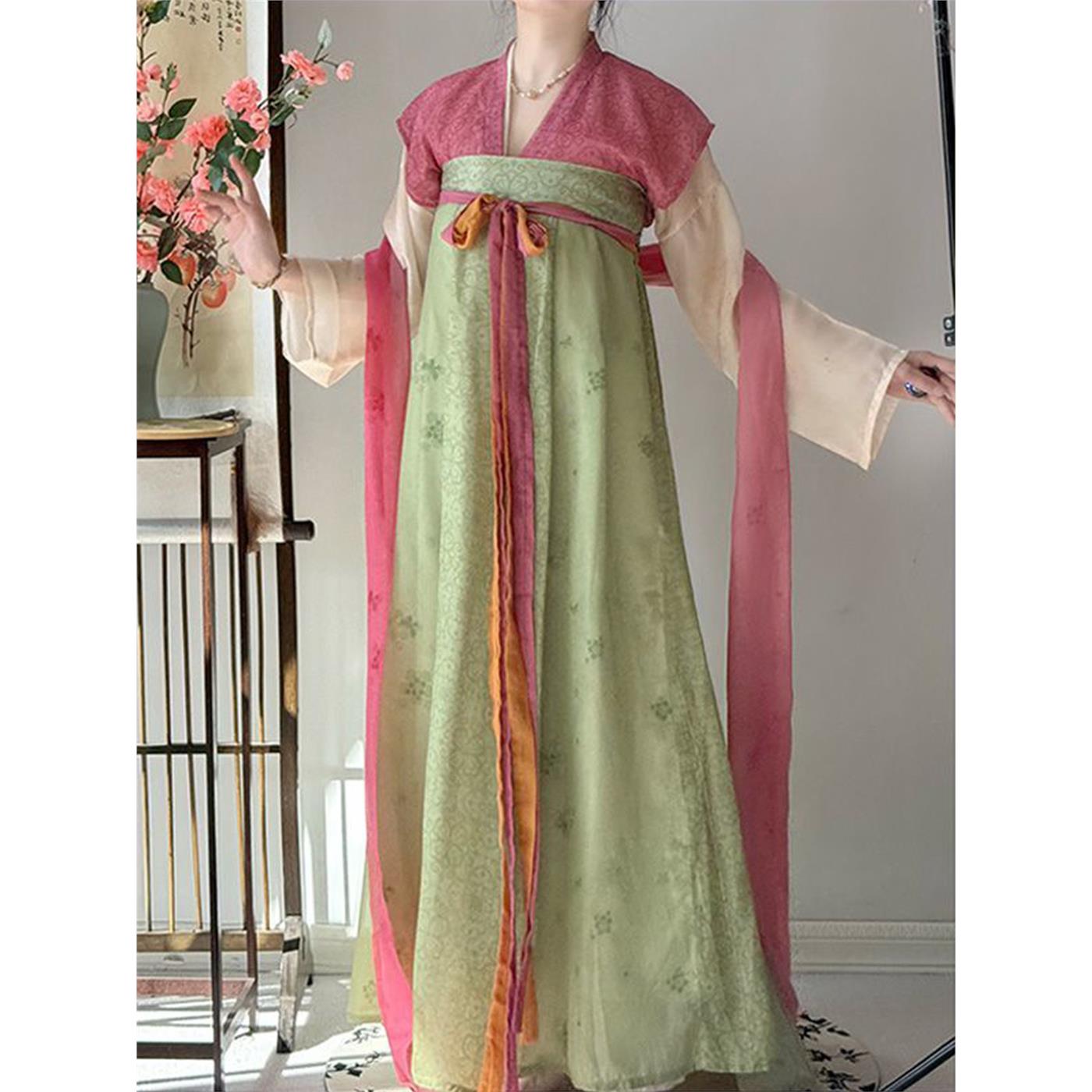 Restored Tang style Hanfu for women 2026 new style