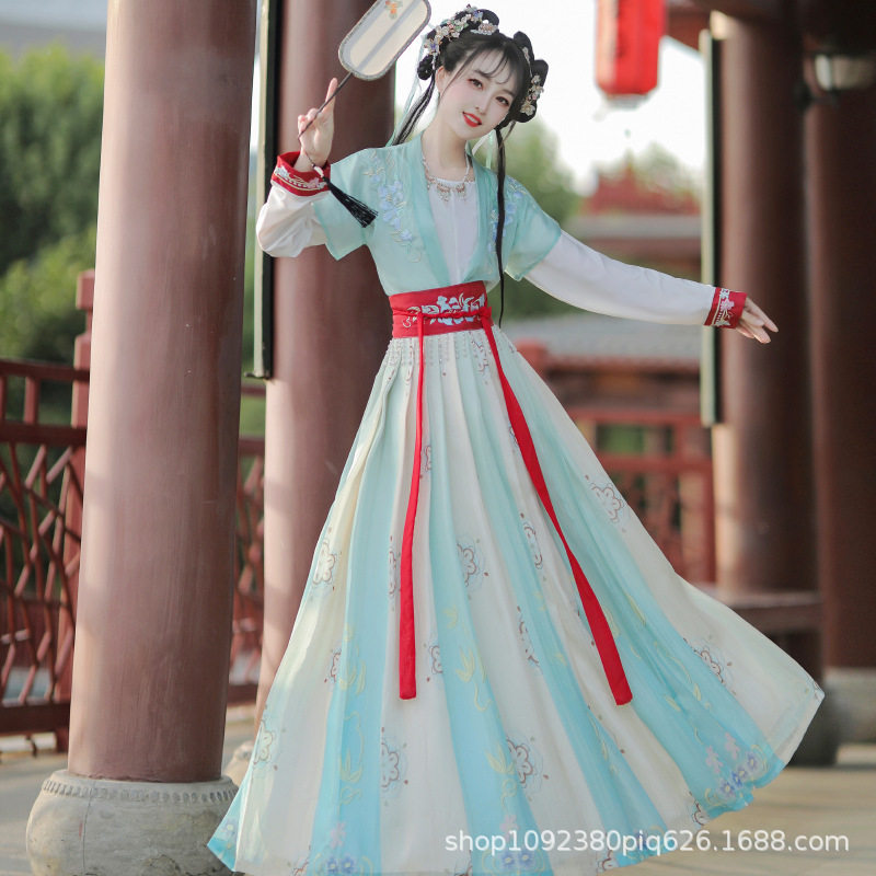 Hanfu women's Tang Dynasty embroidery new autumn