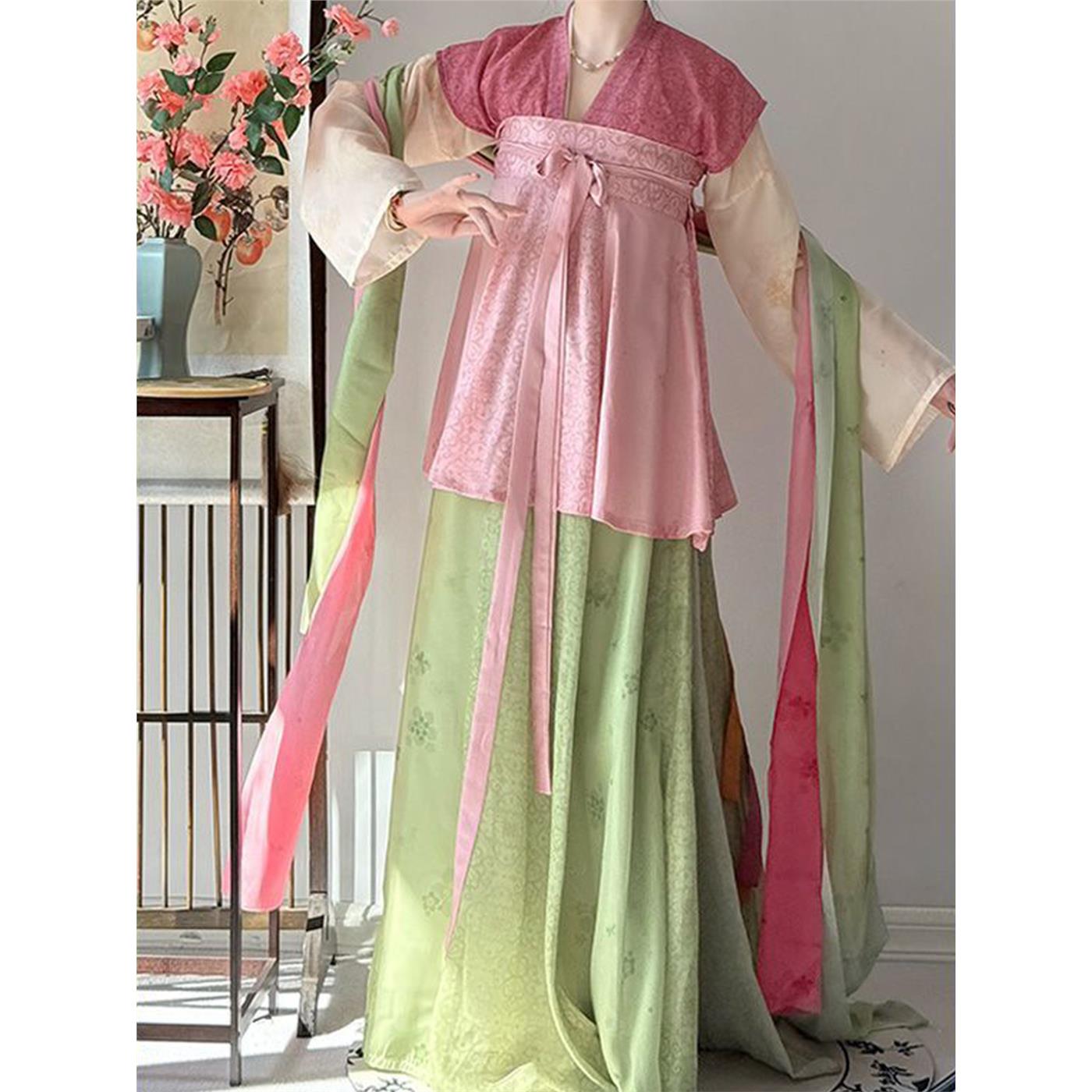 Restored Tang style Hanfu for women 2026 new style
