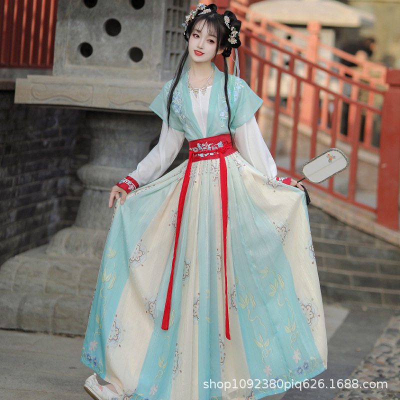 Hanfu women's Tang Dynasty embroidery new autumn