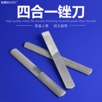 Round Stick Wood Filing Plastic Filing Knife Rubber Retire Hand Filing Coarse Teeth Hard Wood Polished Plastic Filing Diy Small Bruising Knife Carpentry