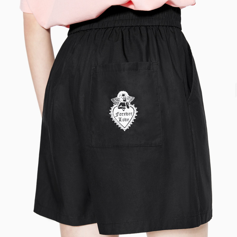 a21女装2022春夏宽松休闲阔腿裤 a21女装休闲裤