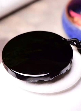 退役纪念徽章黑曜石像挂件头像像章吊坠领袖项链老人精神男女饰品