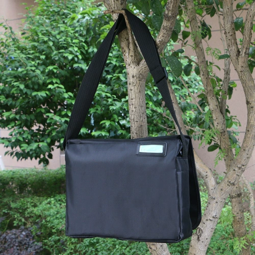 Тактическая черная мужская сумка на одно плечо с держателем для бутылки, чайник