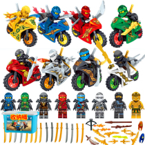 2023 new products Phantom Ninja China Building Blocks Children Puzzle Assembly Toy Man Boy Gift Puzzle