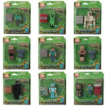 My World Model Peoples Puzzle Assembled Building Blocks Children Steve Diamond Sword Boy Toy Birthday Present