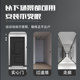 Horizontal bar home indoor wall pull-up device