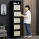 The door of Tianzhi Hongzhu shoe cabinet is simple and easy to use in home shoe rack