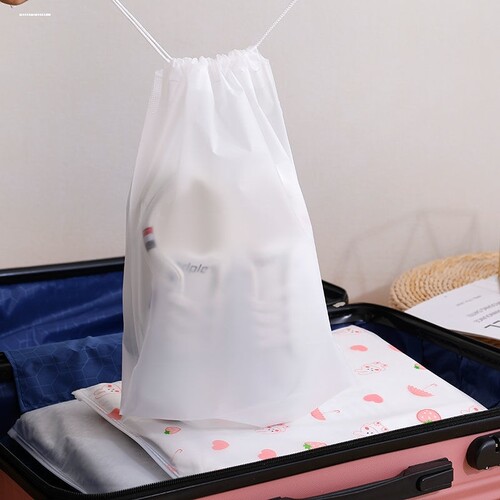 脏衣服收纳袋健身脏衣袋防水袋内衣装衣袋旅行湿衣服束口鞋子抽绳 - 图0