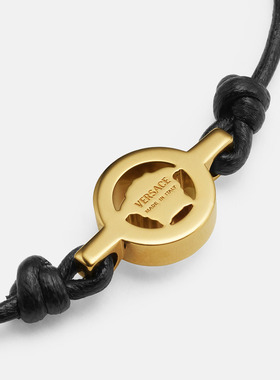 【送礼】VERSACE/范思哲 男女同款Medusa '95皮革手链