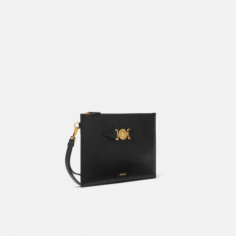 【季末优惠】VERSACE/范思哲 男士Medusa Biggie手拿包,淘宝优惠券,粉丝福利购,淘宝优惠卷