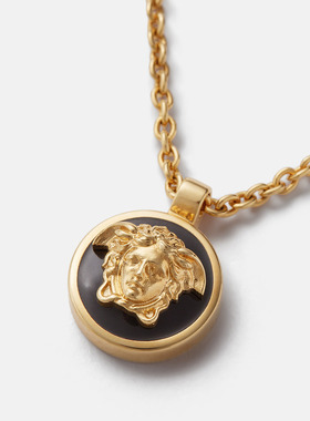 【送礼】VERSACE/范思哲 男女同款Medusa项链