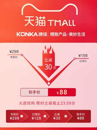 康佳血压计家用医生全自动语音高量 康佳博养血压计（电子血压计）