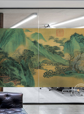 清明上河图贴膜新中式