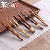 Tea Clip Wood Kongfu Tea Leaf Tweezer Tea Cup Clip Bamboo Tea Clip Tea Clip Tea Tea Set Accessories Tea Dao 6 Gentleman