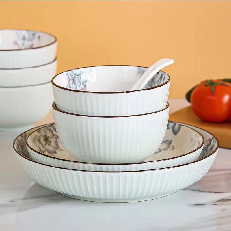 华青格 釉下彩 日式兰雪陶瓷饭碗 4.5英寸*3只 天猫优惠券折后￥10.9包邮（￥16.9-6）