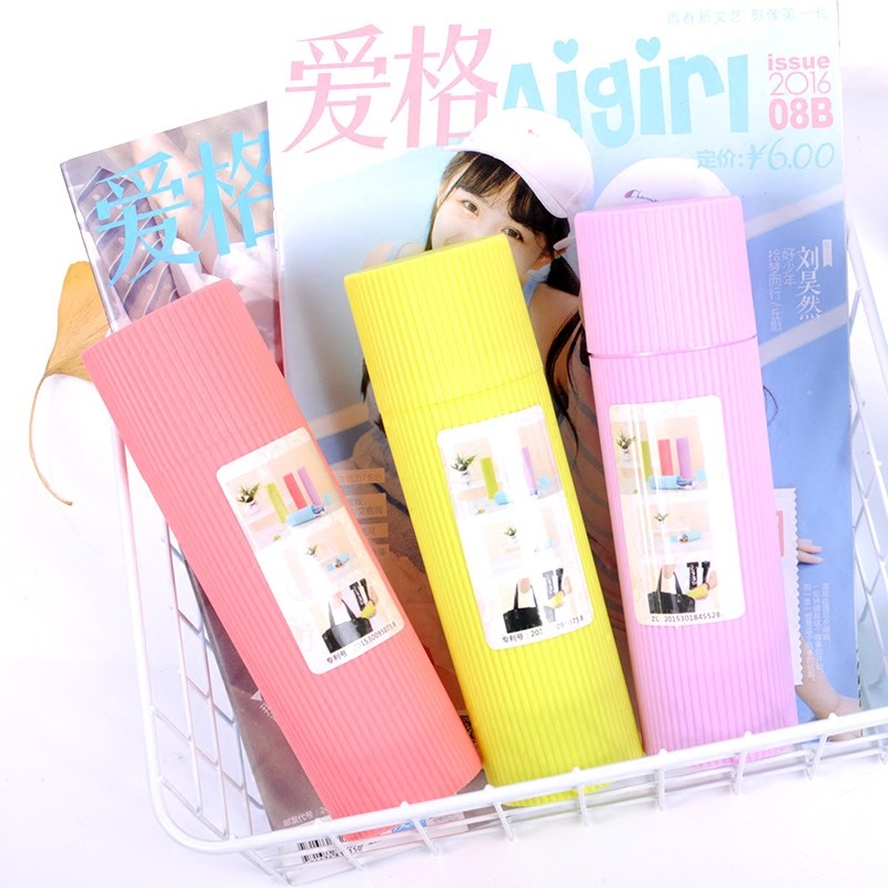 旅行用品牙刷牙膏收纳盒便携式牙刷筒洗漱杯创意拼色牙具盒牙刷盒,淘宝优惠券,粉丝福利购,淘宝优惠卷