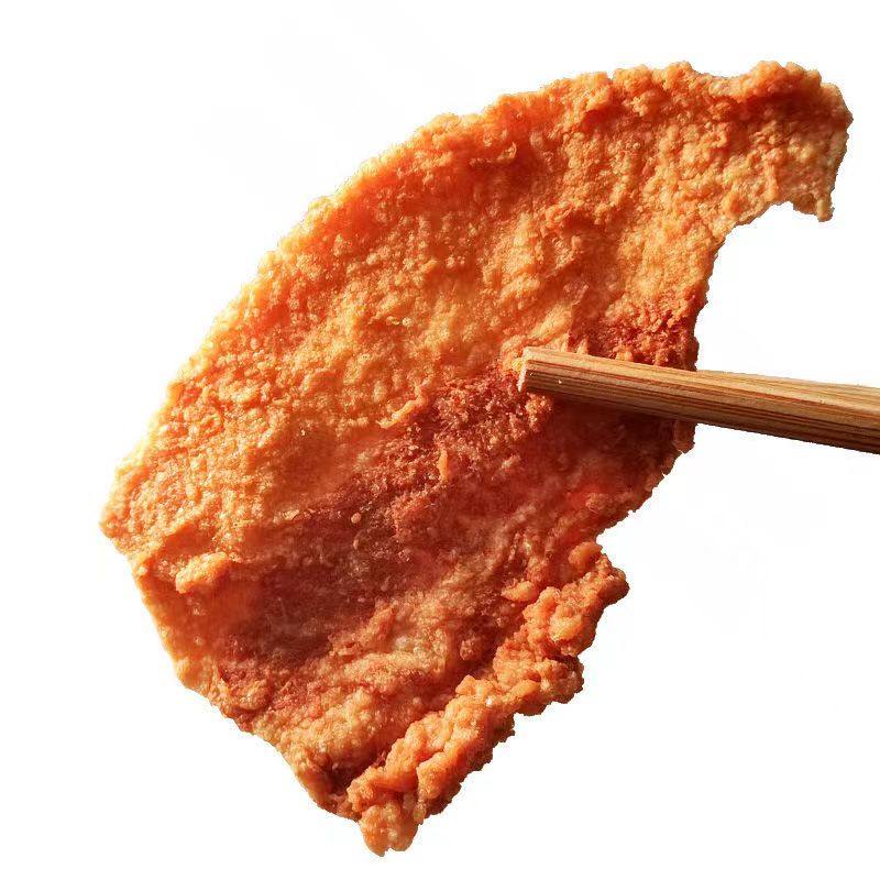 Dry-fried pork belly and lard residue, a specialty of Qingdao