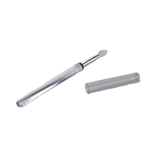 硅胶唇刷带盖防尘唇膜刷唇膏刷子口红刷亮片多功能刷刷子眼影便携 - 图3