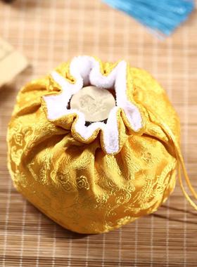 纯黄铜热水袋注水按摩暖手宝推拿冲水汤婆子加厚开背暖壶保暖摆件