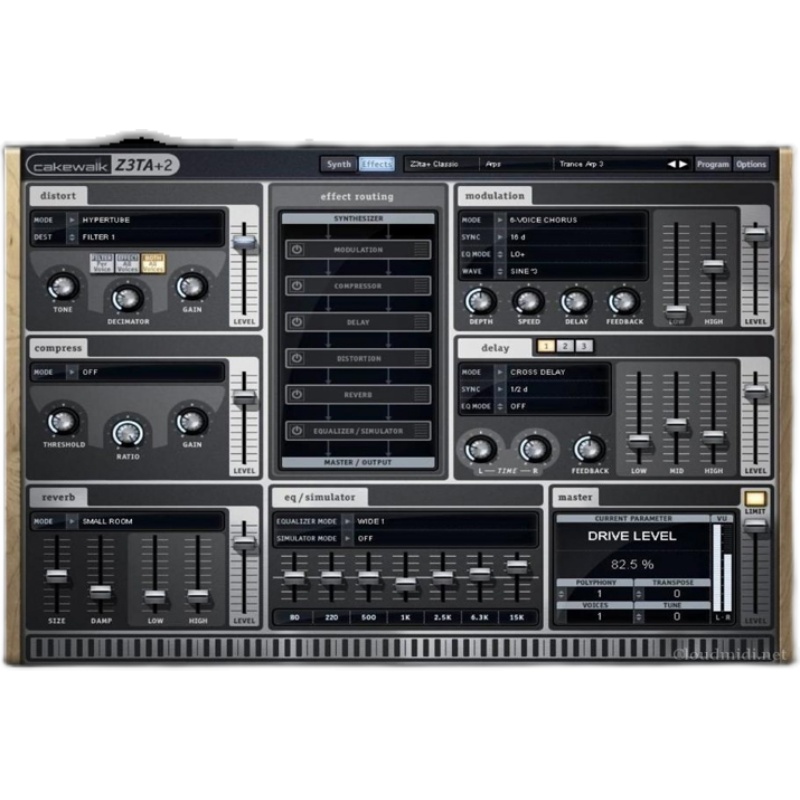 Cakewalk Z3TA+ 波塑形合成器加预设合集 WiN-MAC - 图3