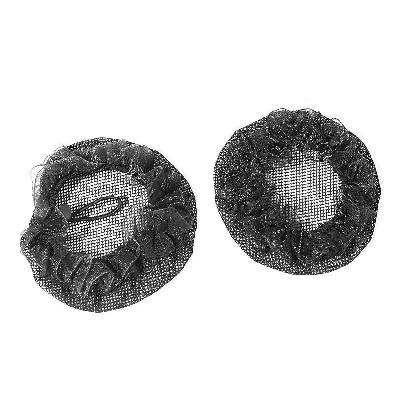T发网C1pq808-黑色花边盘发网兜丸子头发圈发饰舞蹈生盘发用头饰,淘宝优惠券,粉丝福利购,淘宝优惠卷