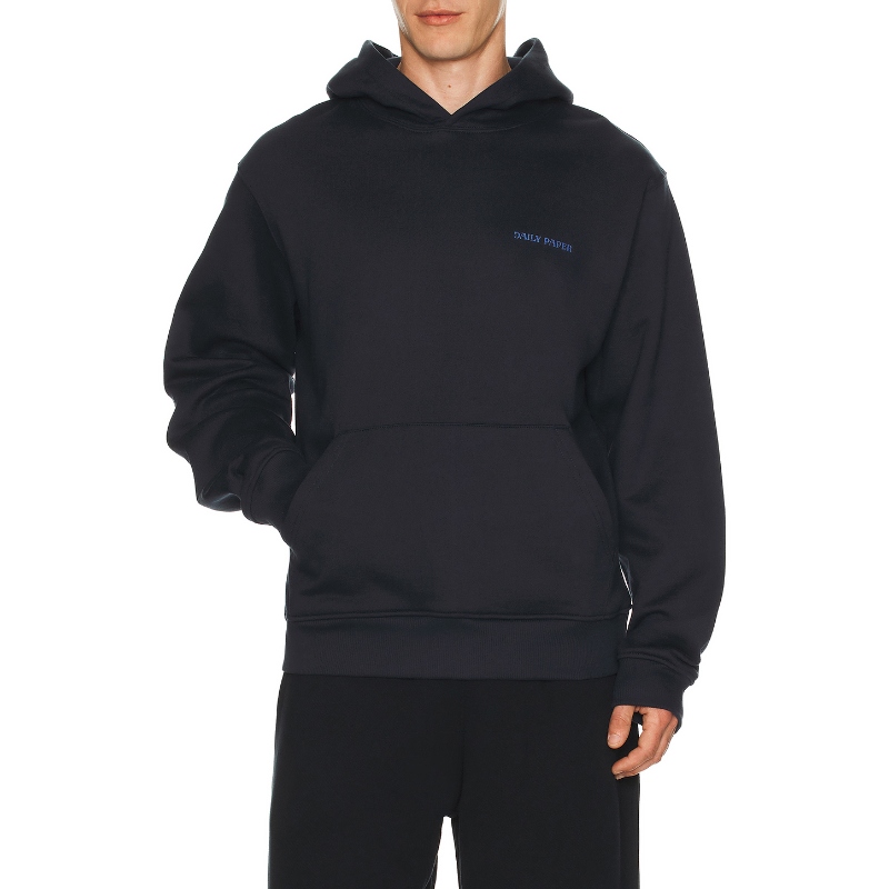 Daily Paper 连帽衫 藏青色REVOLVE小众新款 - 图0