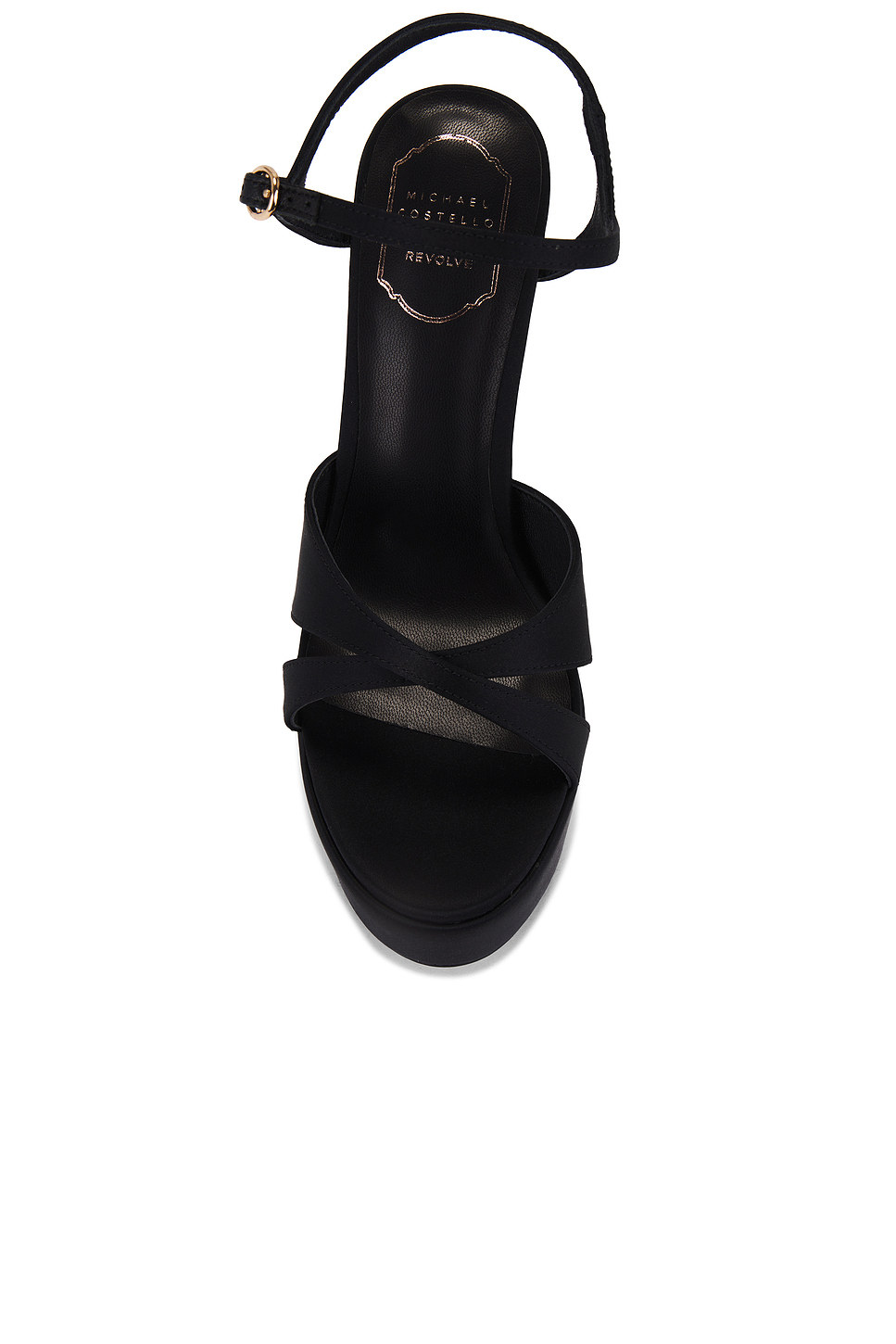 Michael Costello HEIDI 凉鞋 休闲时尚潮流REVOLVE  黑色,淘宝优惠券,粉丝福利购,淘宝优惠卷