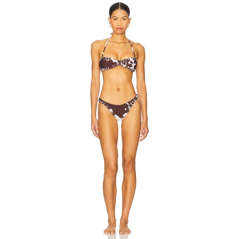 Miaou RIO 比基尼泳裤 棕色 y2k辣妹风 REVOLVE小众新款,淘宝优惠券,粉丝福利购,淘宝优惠卷