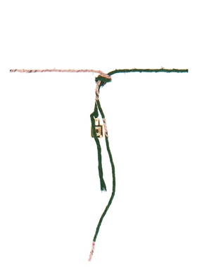 DANNIJO ABALONE NECKLACE 垂褶项链 revolve小众新款