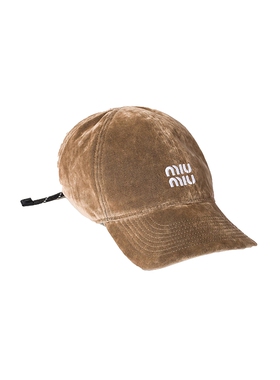 FWRD Boutique MIU MIU 帽子 棒球帽  米色 秋冬新品REVOLVE