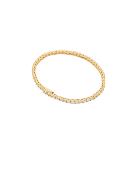 The M Jewelers NY PAVE 手镯 金属金色REVOLVE小众新款