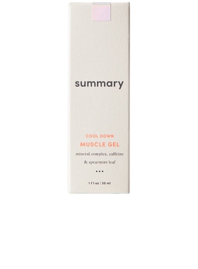 Summary COOL DOWN MUSCLE GEL 肌肉凝胶REVOLVE小众新