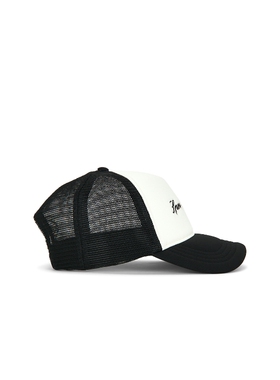 Sporty & Rich白色刺绣弯檐棒球帽休闲风秋冬新品REVOLVE