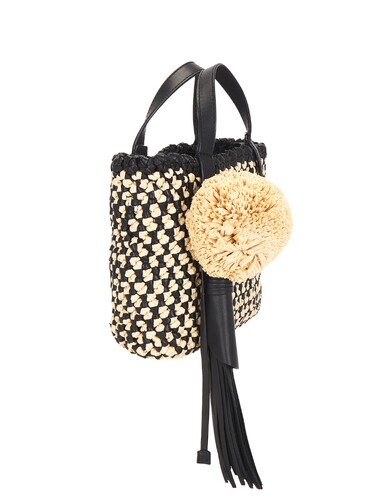 Ulla Johnson Raffia Mini Crossbody Bag revolve小众新款 - 图2