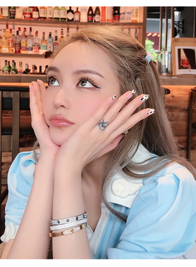 周扬青同款发夹侧边女头顶小夹子