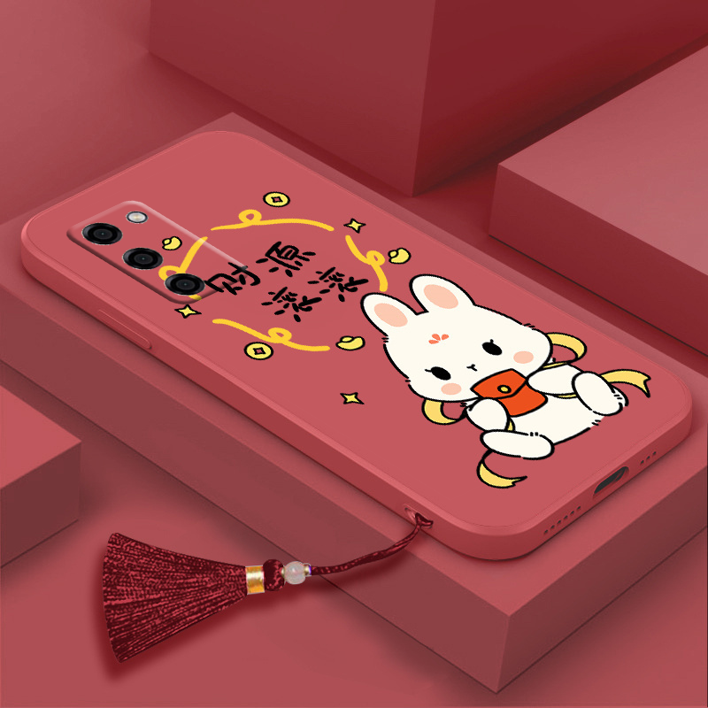 适用oppoa55手机壳a56新款a32兔年a53流苏a52挂绳a36挂件a35男a11女a11x情侣a9镜头全包a9x硅胶a8/a7x/a5套a3 - 图2