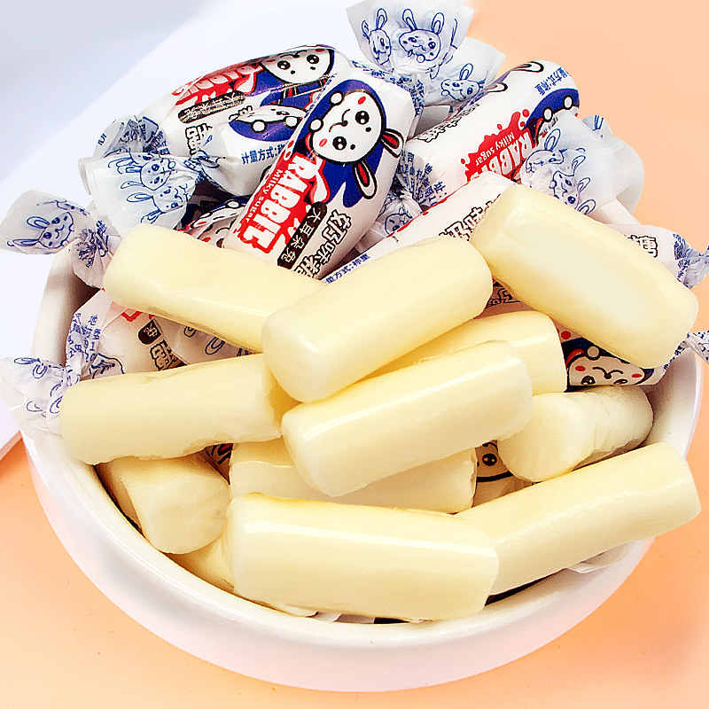 年货糖果大袋装白兔兔奶糖小时候经典小零食乔迁婚庆喜宴糖果批发,淘宝优惠券,粉丝福利购,淘宝优惠卷