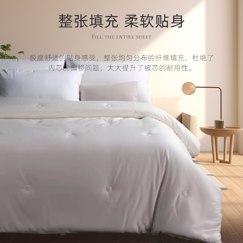 斯得福加厚冬被35%大豆蛋白纤维被子加厚保暖纯棉100全棉被褥被芯,淘宝优惠券,粉丝福利购,淘宝优惠卷