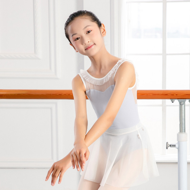 小茉莉儿童舞蹈服女童体操服芭蕾舞练功服专业连体形体服中国舞服_虎窝淘