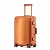 Металлический японский чемодан, алюминиево-магниевый сплав, 20 дюймов