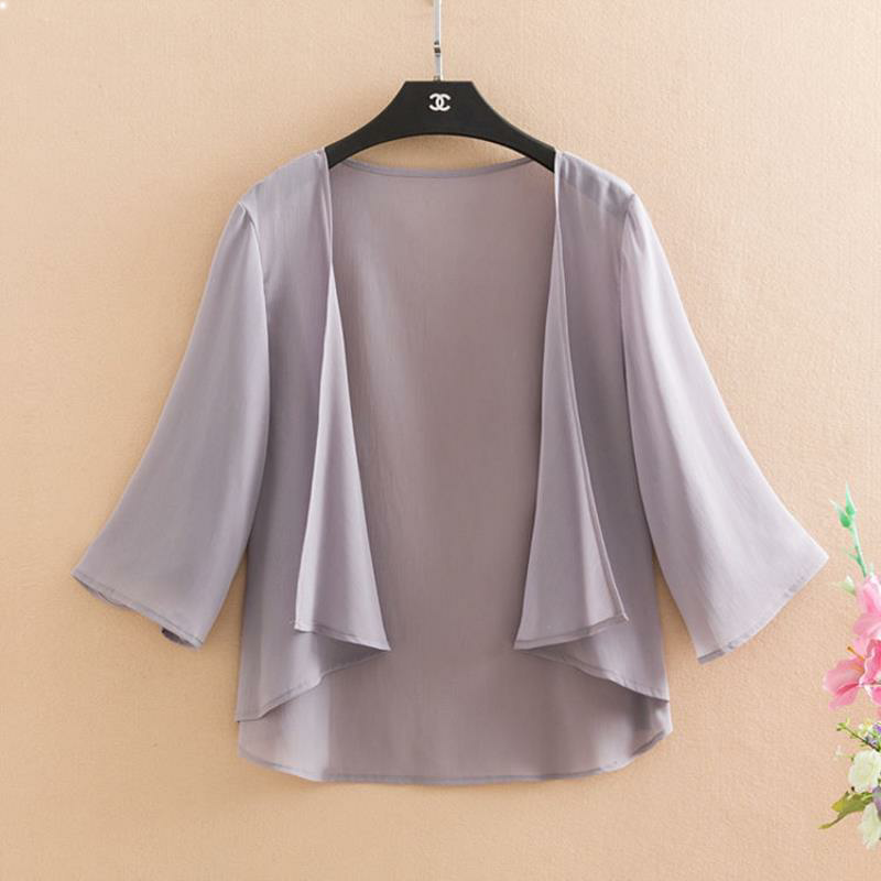  品秋延蕾丝衫/雪纺衫