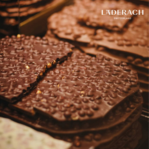 莱德拉Laderach黑巧榛子坚果黑巧克力伴手礼生日礼物办公室零食 - 图2