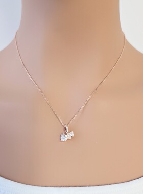 Chomel恋恋银杏吊坠项链