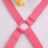 Бретели, бюстгалтер, невидимые подтяжки, черное нескользящое нижнее белье, надевается на плечо, красивая спина, 1.8см