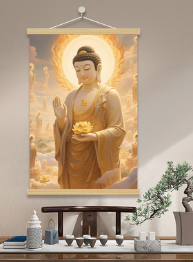 佛像装饰画挂壁佛像装饰挂画